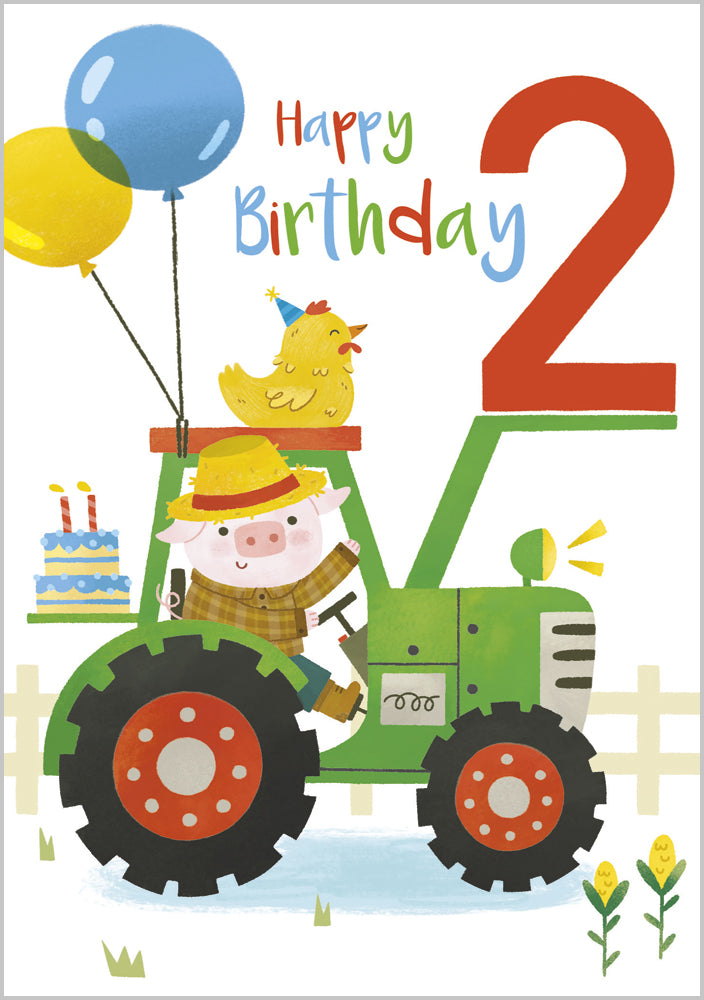 2nd Birthday Cards