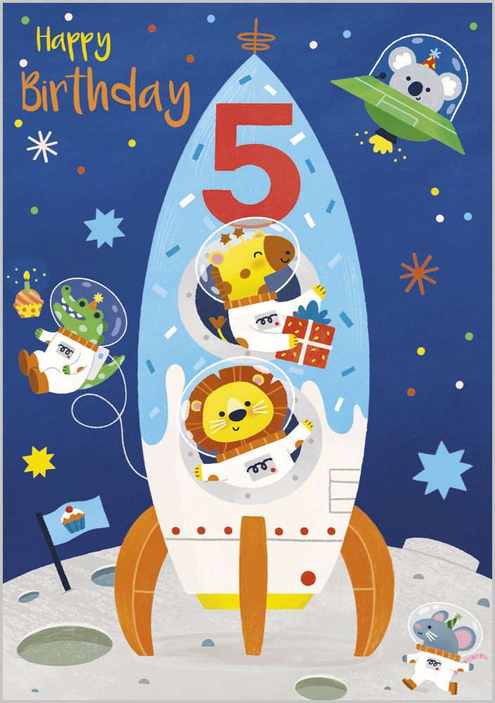 5th Birthday Cards