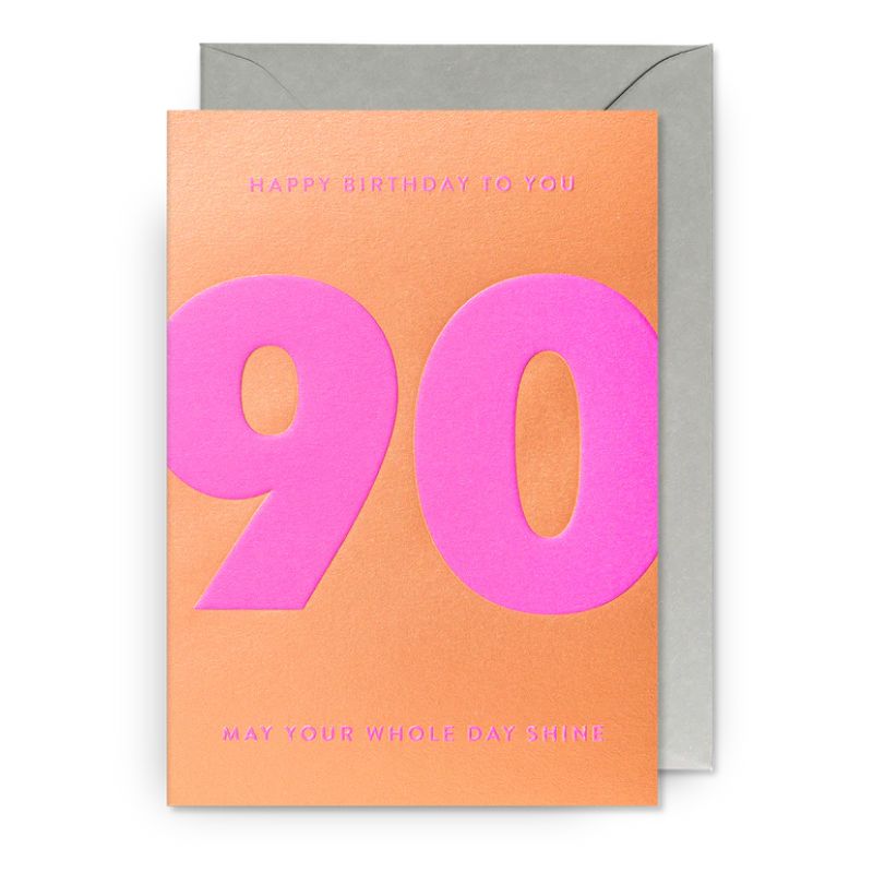 Age 90 Birthday Cards