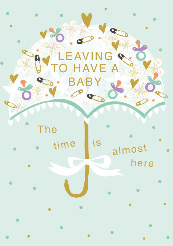Good Luck/ Leaving Cards