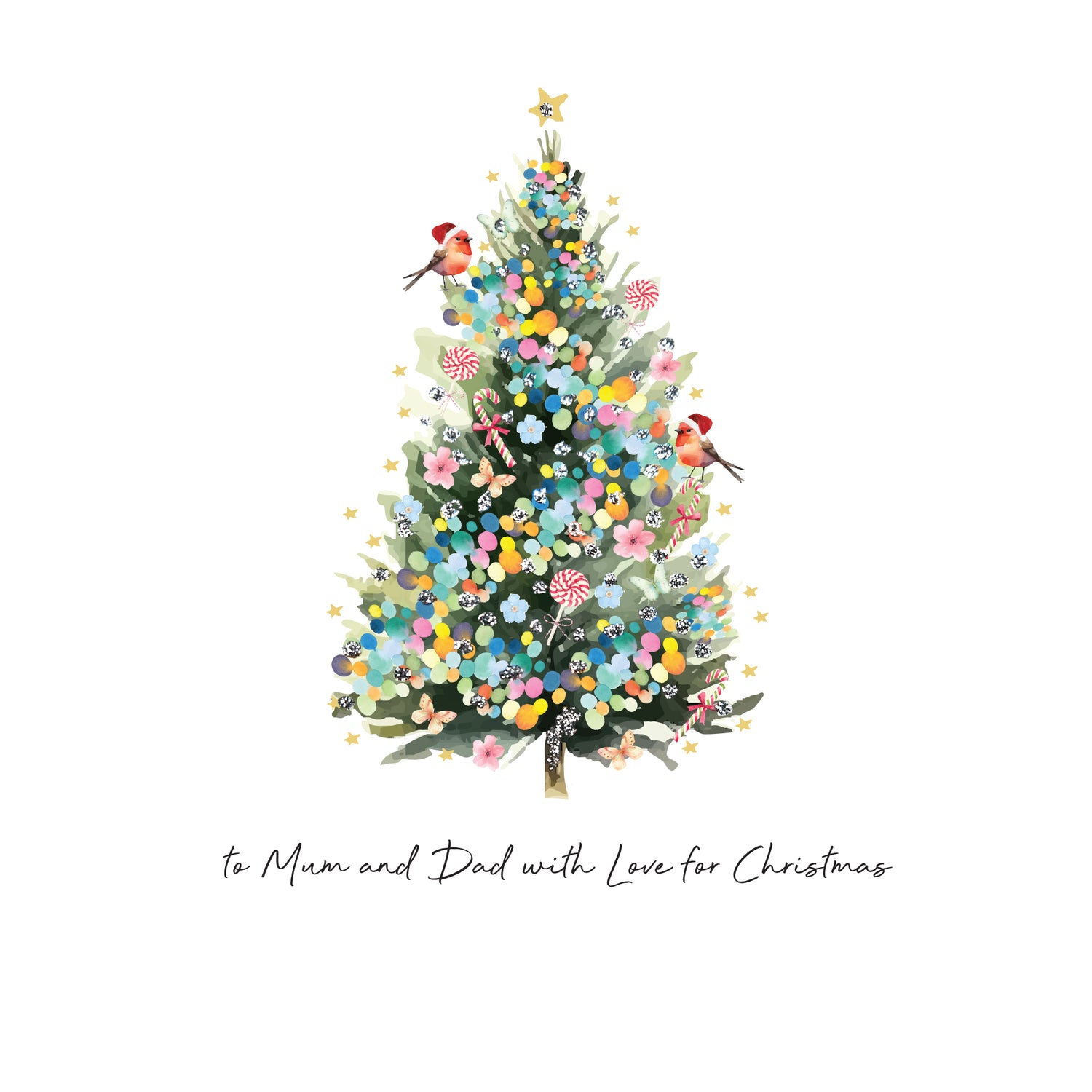 Mum & Dad Christmas Cards