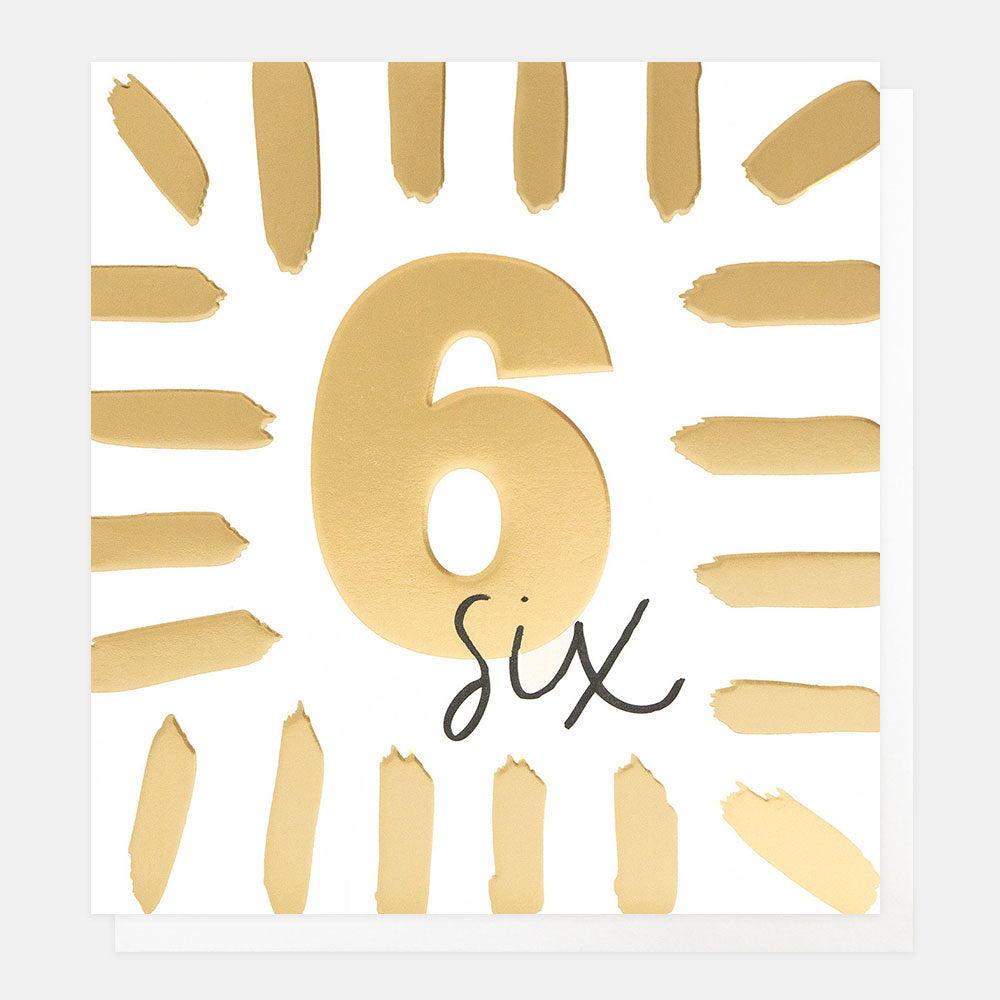 6th Birthday Cards