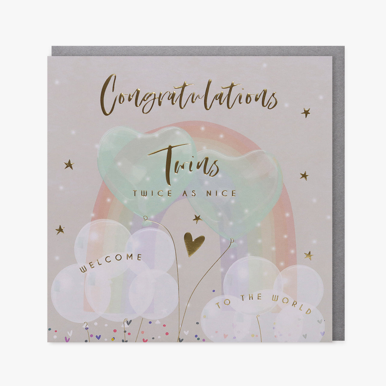 Twins Baby Cards