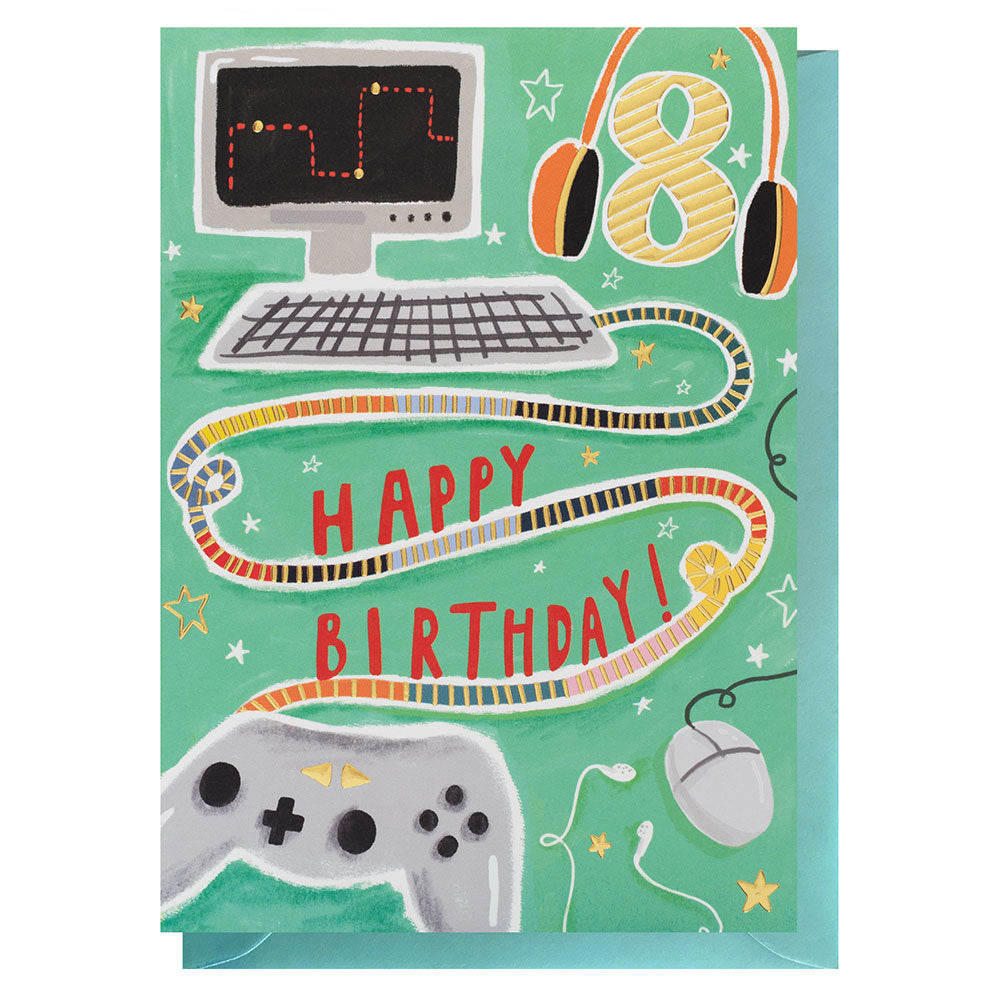 8th Birthday Cards