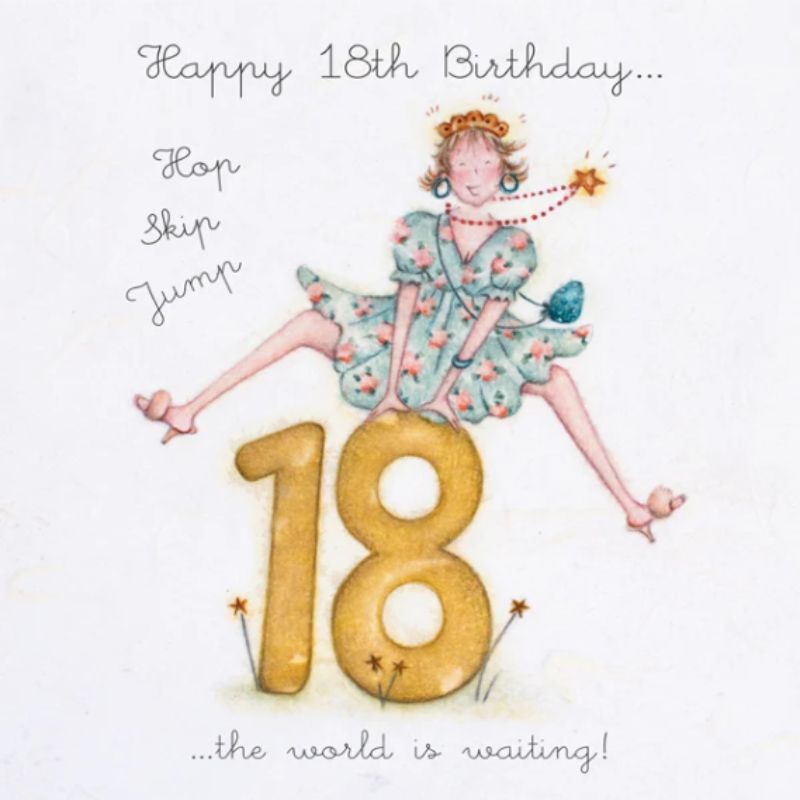 Age 18 Birthday Cards