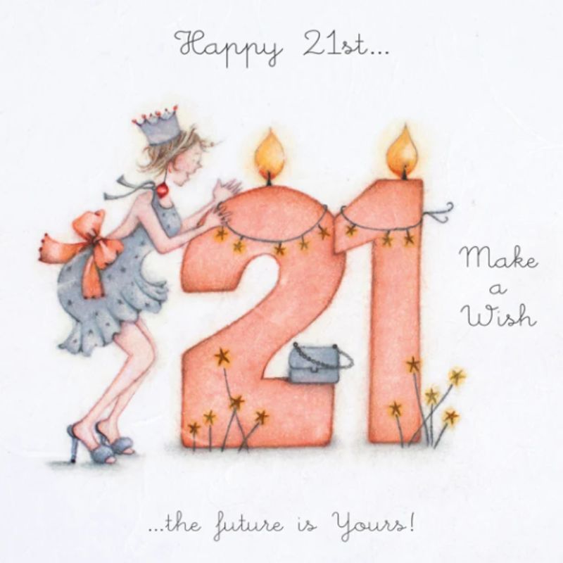 Age 21 Birthday Cards