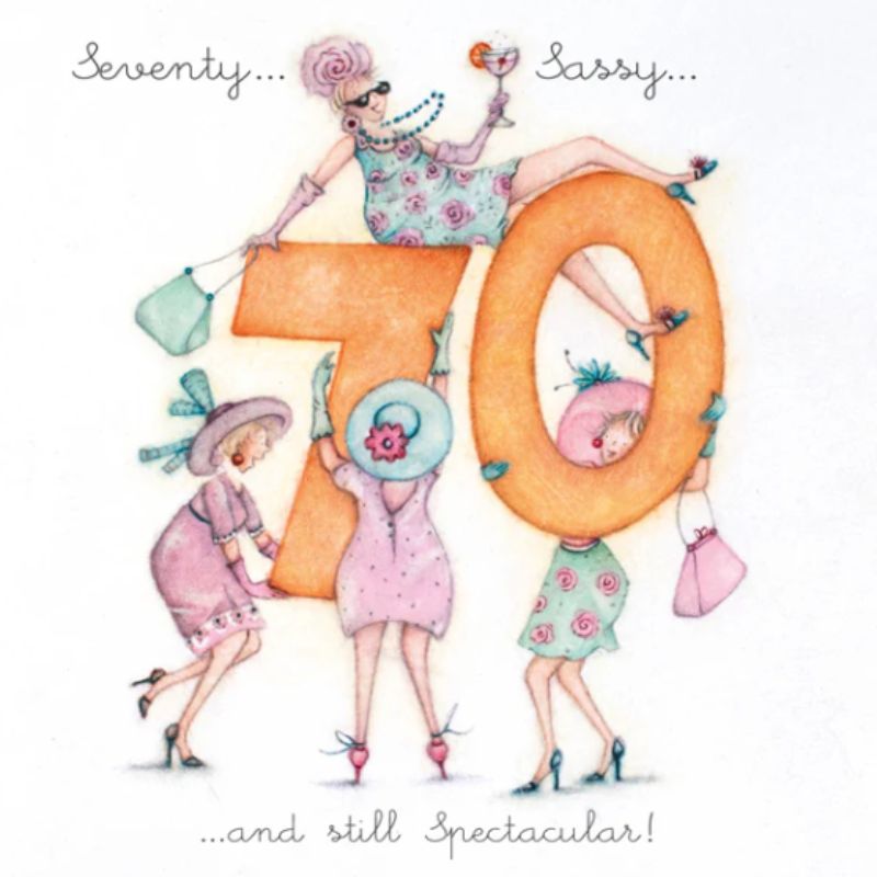 Age 70 Birthday Cards