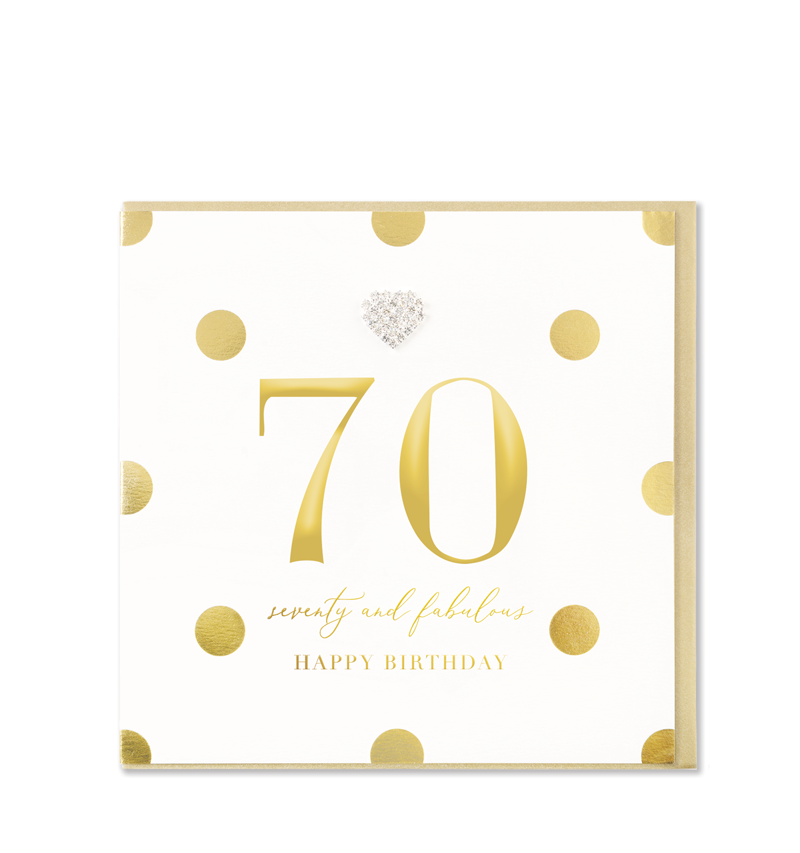 Age 70 Birthday Cards