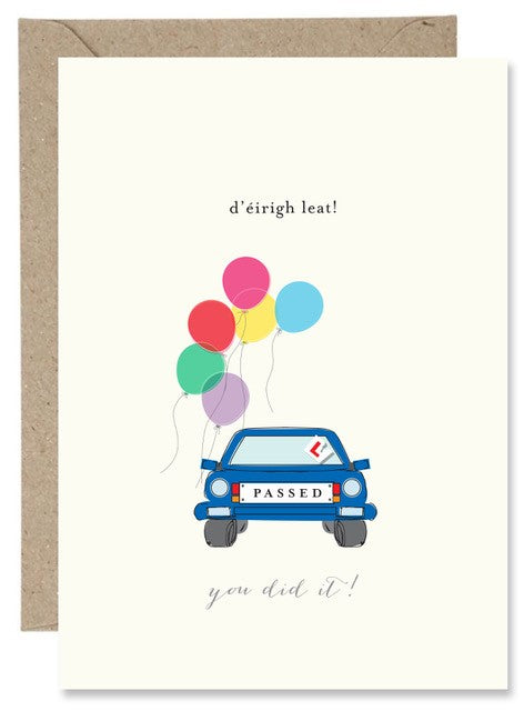 Driving Test Cards