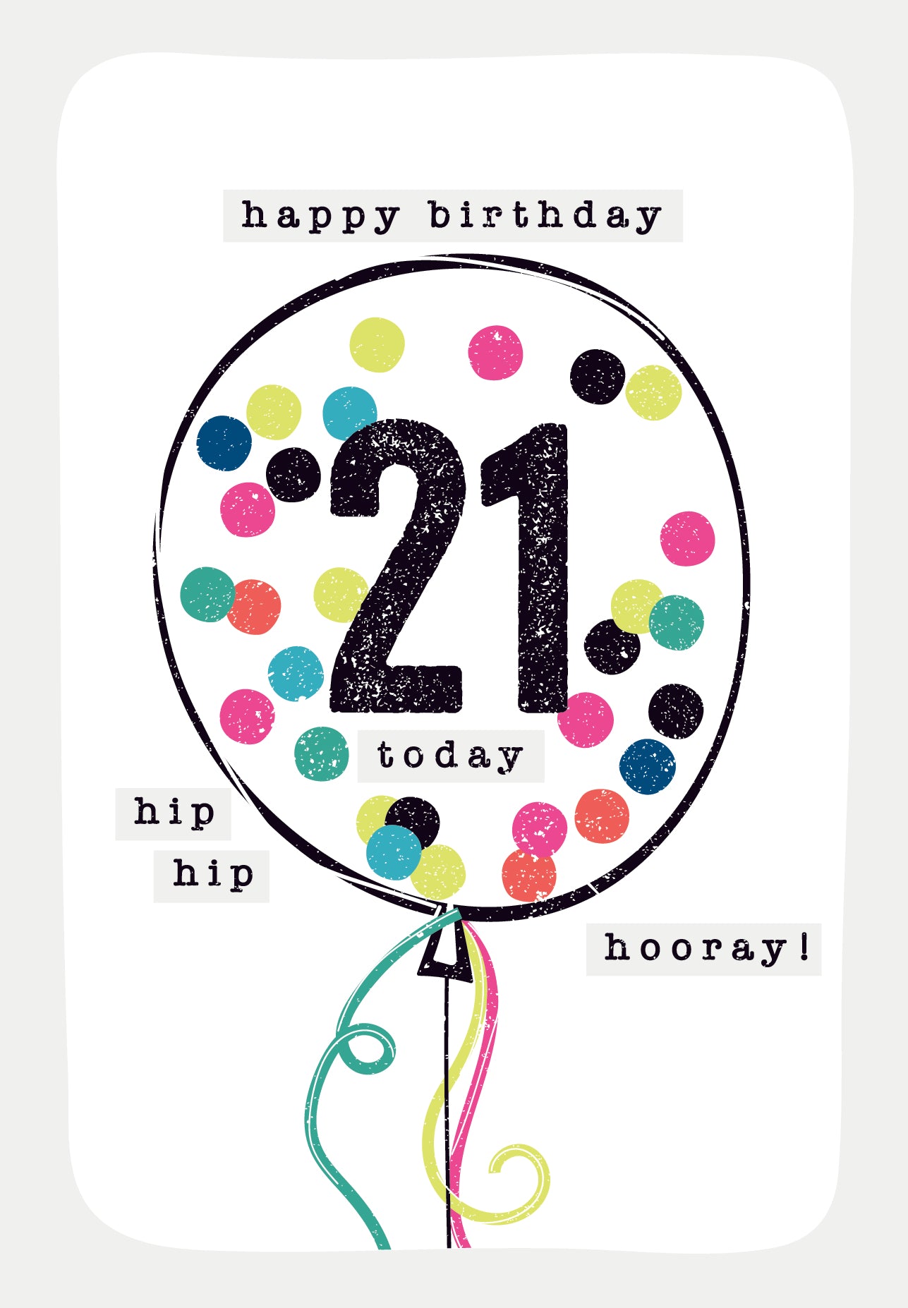 Age 21 Birthday Cards
