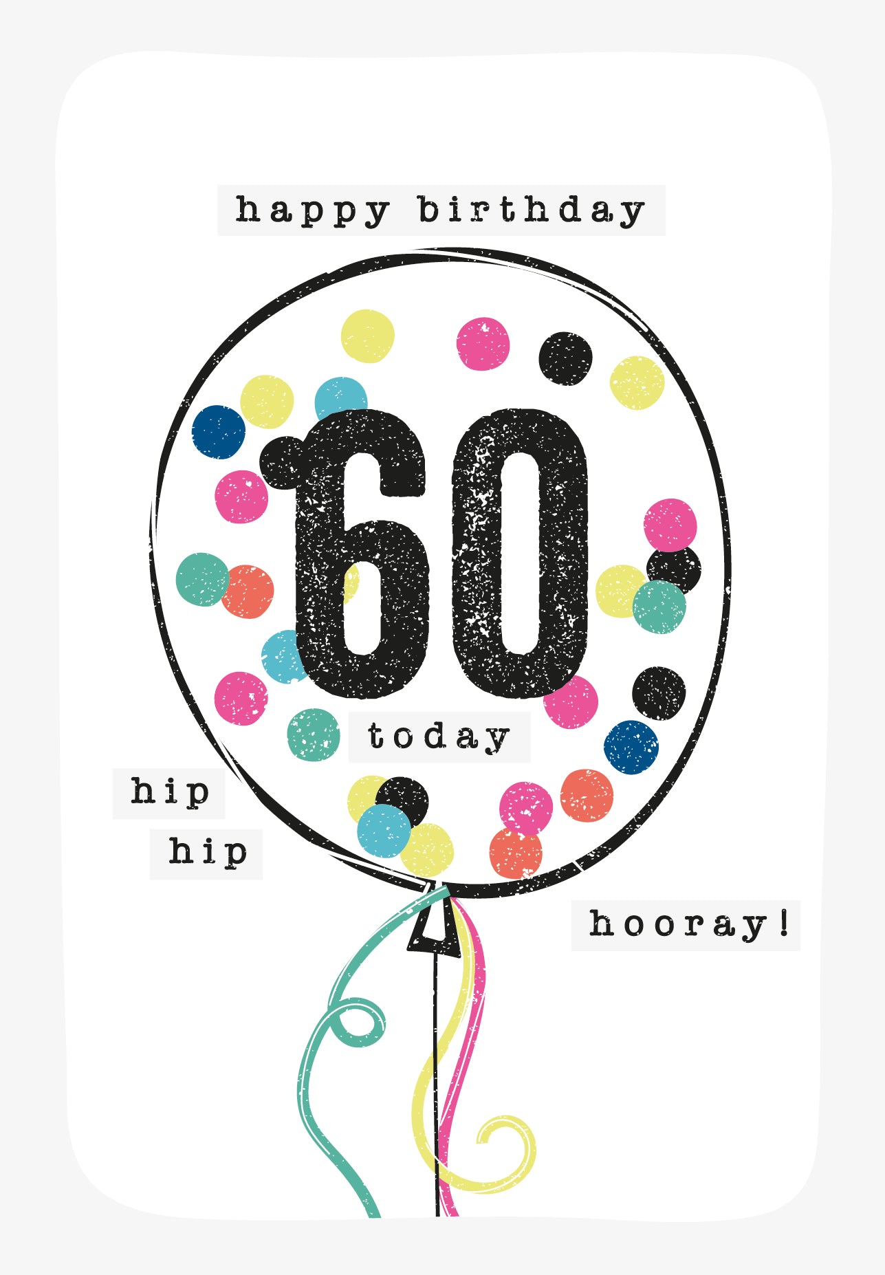 Age 60 Birthday Cards