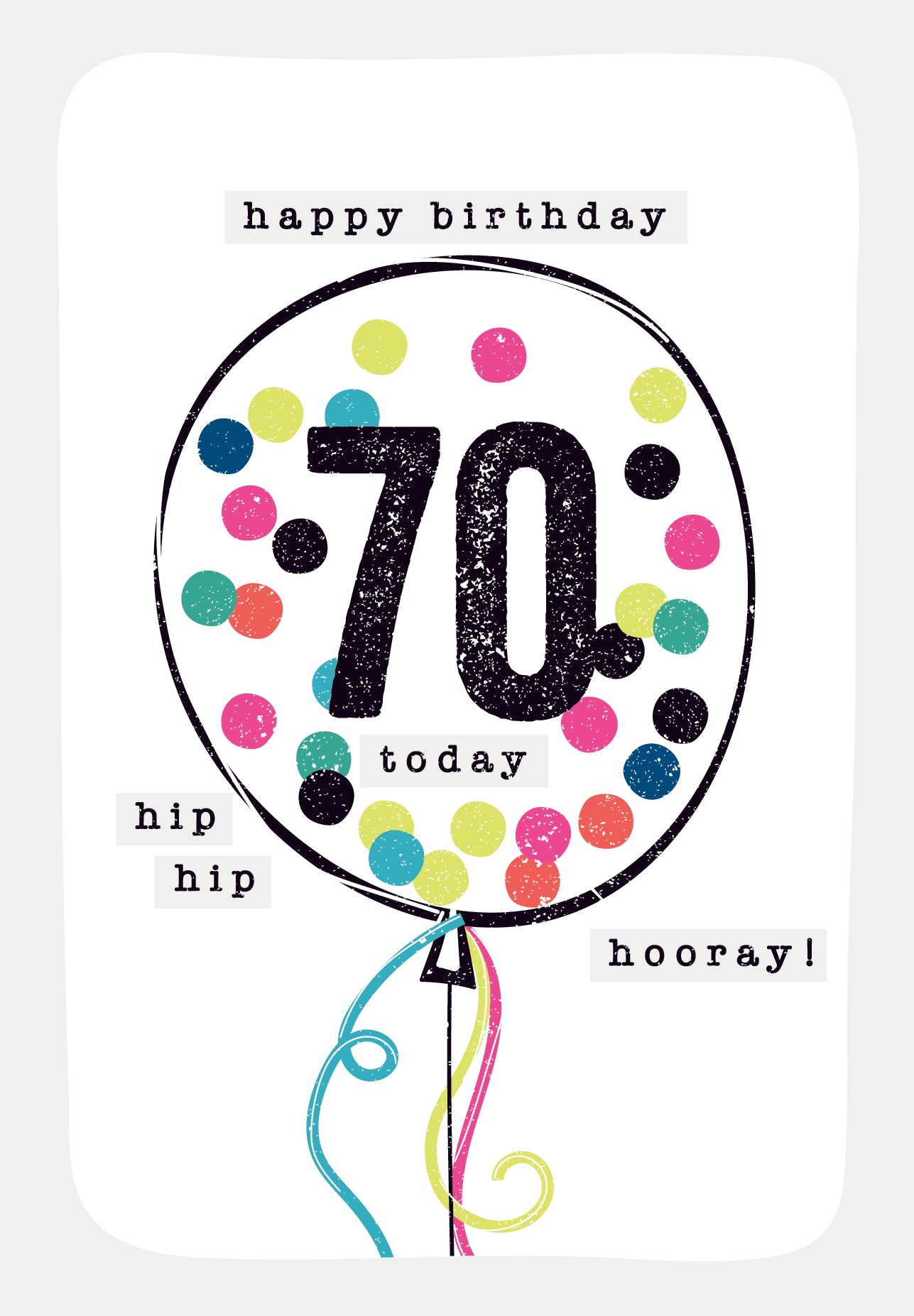 Age 70 Birthday Cards